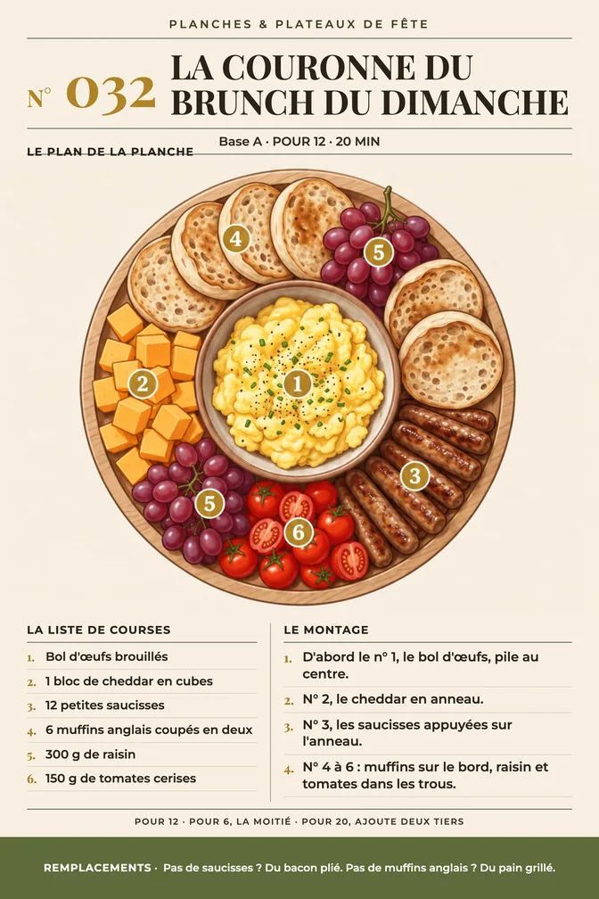 Page La Couronne du Brunch du Dimanche du livre